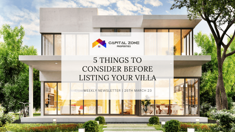 5 Things To Consider Before Listing Your Villa